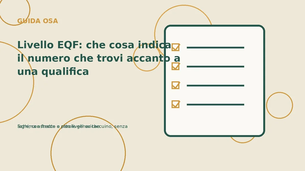Schema astratto a otto livelli su taccuino, senza loghi, con frecce e parole generiche.